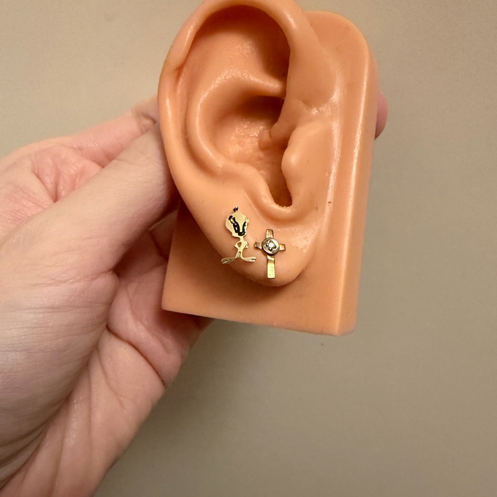 Michael Anthony 14kt Solid Yellow Gold Tweety Bir… - image 3